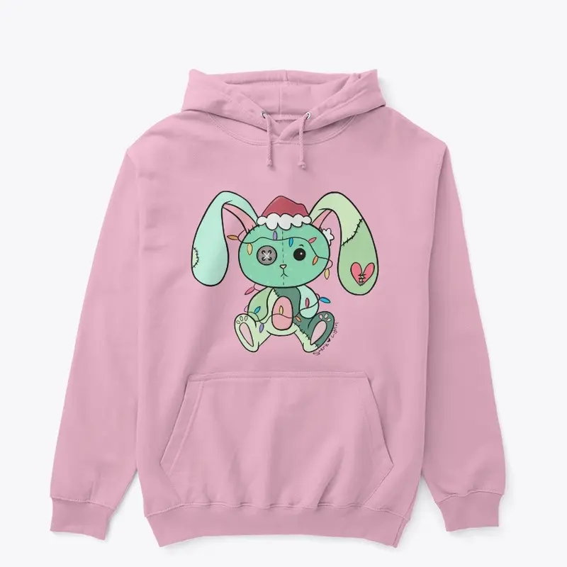 Holiday Stitches the Bunny Hoodie