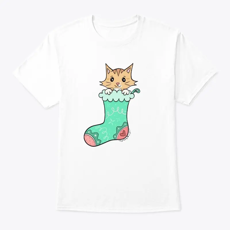 Holiday Leo the Cat T-Shirt